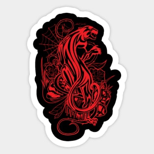 Panther - Red Sticker